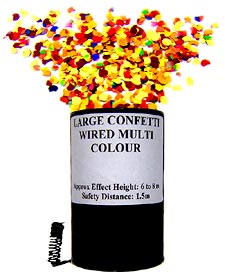 confetti multicolour